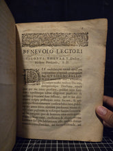 Load image into Gallery viewer, Consiliorum Medicinalium Libri II, 1635. The First of Two Volumes from de Baillou’s Medical Works, on Diseases, Hippocrates, Calculus, and More. The Founder of Modern Epidemiology