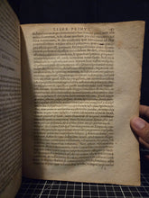 Load image into Gallery viewer, Consiliorum Medicinalium Libri II, 1635. The First of Two Volumes from de Baillou’s Medical Works, on Diseases, Hippocrates, Calculus, and More. The Founder of Modern Epidemiology
