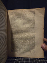 Load image into Gallery viewer, Consiliorum Medicinalium Libri II, 1635. The First of Two Volumes from de Baillou’s Medical Works, on Diseases, Hippocrates, Calculus, and More. The Founder of Modern Epidemiology