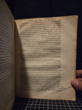 Load image into Gallery viewer, Consiliorum Medicinalium Libri II, 1635. The First of Two Volumes from de Baillou’s Medical Works, on Diseases, Hippocrates, Calculus, and More. The Founder of Modern Epidemiology