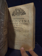 Load image into Gallery viewer, Institutionum Medicinae Libri V, 1633. The Medical Works of the Renowned German Physician and Pioneer of Incorporating Chemistry into Medicine, With Books on Physiology, Pathology, and More. Two Volumes in One