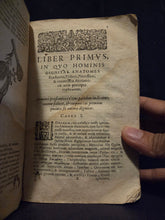 Load image into Gallery viewer, Historia Anatomica, Humani Corporis Partes singulas uberrime enodans, novisque controversiis, et obseruationibus illustrata, 1623. The Complete Work of Du Laurens’ Anatomy History