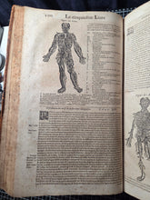 Load image into Gallery viewer, Les Oeuvres d'Ambroise Pare, 1664. The 12th Edition of Pare’s Collected Works, with Hundreds of Woodcuts Showing Monstrous Creatures, Anatomical Views, Surgical Procedures, Tools, Deformities, and Much More