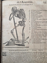 Load image into Gallery viewer, Les Oeuvres d'Ambroise Pare, 1664. The 12th Edition of Pare’s Collected Works, with Hundreds of Woodcuts Showing Monstrous Creatures, Anatomical Views, Surgical Procedures, Tools, Deformities, and Much More