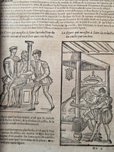 Load image into Gallery viewer, Les Oeuvres d'Ambroise Pare, 1664. The 12th Edition of Pare’s Collected Works, with Hundreds of Woodcuts Showing Monstrous Creatures, Anatomical Views, Surgical Procedures, Tools, Deformities, and Much More