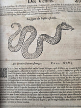 Load image into Gallery viewer, Les Oeuvres d'Ambroise Pare, 1664. The 12th Edition of Pare’s Collected Works, with Hundreds of Woodcuts Showing Monstrous Creatures, Anatomical Views, Surgical Procedures, Tools, Deformities, and Much More