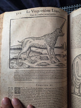 Load image into Gallery viewer, Les Oeuvres d'Ambroise Pare, 1664. The 12th Edition of Pare’s Collected Works, with Hundreds of Woodcuts Showing Monstrous Creatures, Anatomical Views, Surgical Procedures, Tools, Deformities, and Much More