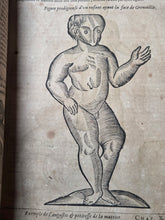 Load image into Gallery viewer, Les Oeuvres d'Ambroise Pare, 1664. The 12th Edition of Pare’s Collected Works, with Hundreds of Woodcuts Showing Monstrous Creatures, Anatomical Views, Surgical Procedures, Tools, Deformities, and Much More