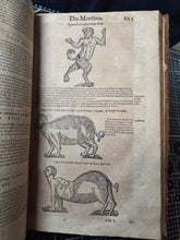 Load image into Gallery viewer, Les Oeuvres d'Ambroise Pare, 1664. The 12th Edition of Pare’s Collected Works, with Hundreds of Woodcuts Showing Monstrous Creatures, Anatomical Views, Surgical Procedures, Tools, Deformities, and Much More