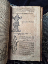 Load image into Gallery viewer, Les Oeuvres d'Ambroise Pare, 1664. The 12th Edition of Pare’s Collected Works, with Hundreds of Woodcuts Showing Monstrous Creatures, Anatomical Views, Surgical Procedures, Tools, Deformities, and Much More