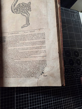 Load image into Gallery viewer, Les Oeuvres d'Ambroise Pare, 1664. The 12th Edition of Pare’s Collected Works, with Hundreds of Woodcuts Showing Monstrous Creatures, Anatomical Views, Surgical Procedures, Tools, Deformities, and Much More