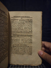 Load image into Gallery viewer, Theosophia Practica Halten und Kampfen ob dem H. Glauben bis ans Ende, durch die drey Alter des Lebens Jesu Christi, 1722. Books 1-2,6 of 6+Register. Occult, Alchemical, Theosophical works by the Famed Mystic