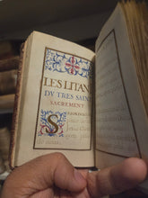 Load image into Gallery viewer, Prieres Pour la Confession et Pour la Communion, Circa 1675-1625. A Beautiful Manuscript of Confession and Communion, with Six Grand Initials and Headers, Several Ownership Inscriptions and Notes. French Illuminated Manuscript on Parchment