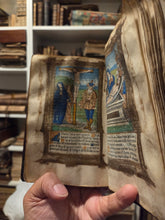 Load image into Gallery viewer, Hore divine virginis Marie, secundum usum Romanum, 1520. A Rare Illuminated Book of Hours Printed on Vellum, and in a Contemporary Binding