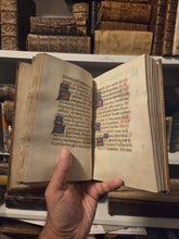 Load image into Gallery viewer, Book of Hours, Use of Troyes, Circa 1450. Medieval Illuminated Manuscript on Vellum