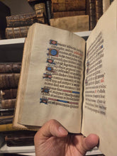 Load image into Gallery viewer, Book of Hours, Use of Troyes, Circa 1450. Medieval Illuminated Manuscript on Vellum