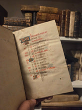 Load image into Gallery viewer, Book of Hours, Use of Troyes, Circa 1450. Medieval Illuminated Manuscript on Vellum