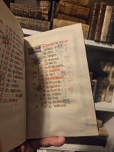 Load image into Gallery viewer, Book of Hours, Use of Troyes, Circa 1450. Medieval Illuminated Manuscript on Vellum