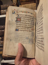 Load image into Gallery viewer, Book of Hours, Use of Troyes, Circa 1450. Medieval Illuminated Manuscript on Vellum