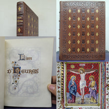 Load image into Gallery viewer, Book of Hours, Modern Illuminated Manuscript, Late 19th Century