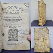 Load image into Gallery viewer, Institutiones Linguae Graecae, 1576