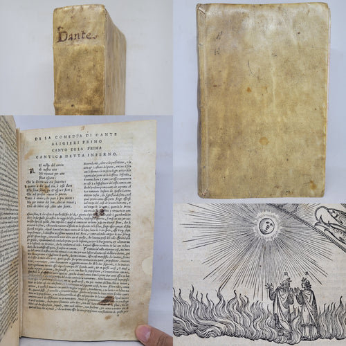 La Comedia di Dante Alighieri con la nova esposizione di Alessandro Vellutello, 1544