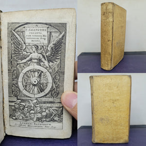C. Sallustius Crispus Cum veterum historicorum fragmentis, 1634. Vellum Binding