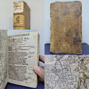 Publii Virgilii Maronis Opera Omnia, 1629. Heavily Annotated