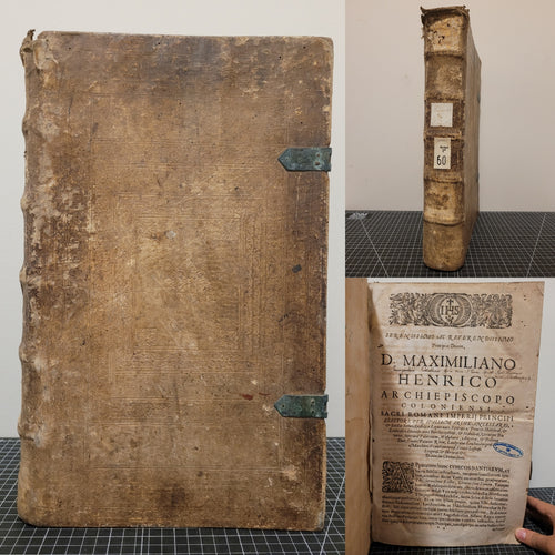 Concordantiae Bibliorum: Iuxta exemplar Vulgatae editionis Sixti V. Pontificis Max. iussu recognitum, et Clementis VIII. Autoritate editum, 1663. Missing Title