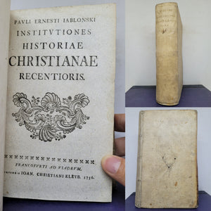 Institutiones Historiae Christianae Recentiores; Bound With; Institutiones Historiae Christianae. Tomus 1, 1756/1766