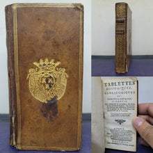 Load image into Gallery viewer, ***RESERVED*** Tablettes Historiques, Généalogiques et Chronologiques, 1749. Tome II of IV. Arms of Madame de Pompadour