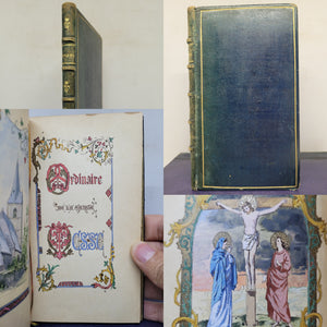 Ordinaire de la Sainte Messe. Modern Illuminated Prayer Book, Late 19th Century
