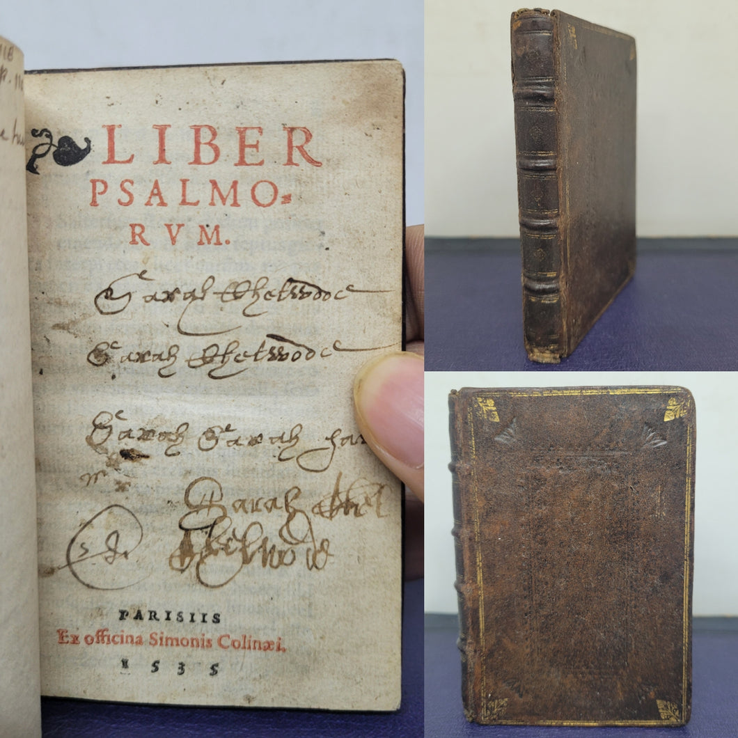 Liber Psalmorum, 1535
