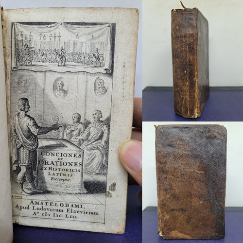 Conciones et Orationes ex Historicis Latinis Excerptae; argumenta singulis praefixa sunt, quae causam cujusque & summam ex rei gestae occasione explicant, 1652
