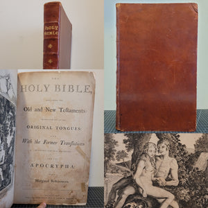 The Holy Bible, containing the Old and New Testaments: translated out of the original tongues: and with the former translations diligently compared and revised. And the Apocrypha: with marginal references, 1796