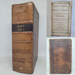 The Holy Bible, Containing the Old and New Testaments, Together with the Apocrypha, 1802. Second Worcester Edition. Rebacked