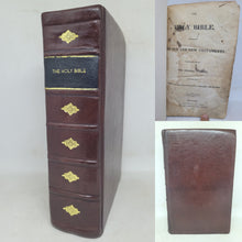 Load image into Gallery viewer, Title: The Holy Bible, Containing the Old and New Testaments: Translated out of the Original Tongues: and with the Former Translations Diligently Compared and Revised, 1828. Rebound