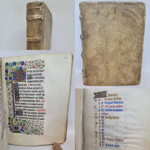 Load image into Gallery viewer, Book of Hours, Use of Rouen, Circa 1450. Illuminated Manuscript on Vellum from France