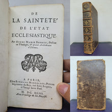 Load image into Gallery viewer, De la Saintete de l&#39;Etat Ecclesiastique, 1693