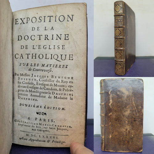 ***RESERVED*** Exposition de la Doctrine de l'Eglise Catholique sur les Matieres de Controverse, 1686