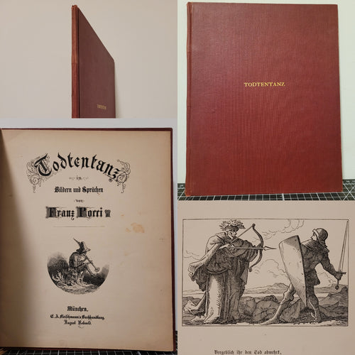 Todtentanz in Bildern und Spruchen, 1862