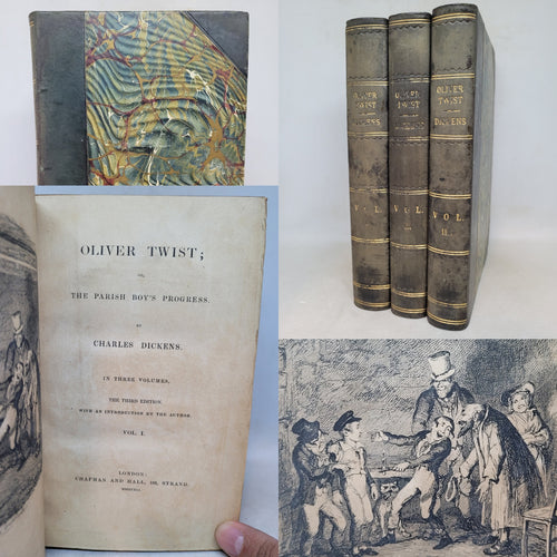 Oliver Twist; or, The Parish Boy's Progress, 1841. Third Edition