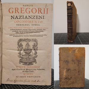 Sancti Gregorii Nazianzeni, cognomento theologi, Opera. Jac. Billius Prunaeus, S. Michaelis in eremo Coenobiarcha, 1612