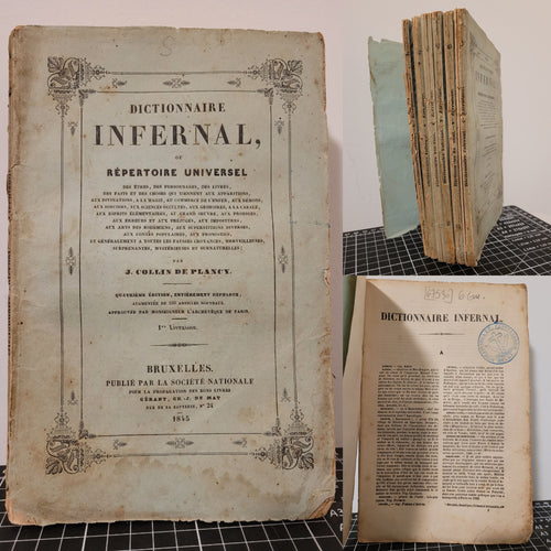 Dictionnaire Infernal, ou Répertoire Universel des êtres, des personnages, des livres, des faits et des choses. Qui Tiennent Aux Apparitions, Aux Divinations, A La Magie, Au Commerce De L'enfer, Aux Demons, Aux Sorciers…., 1845