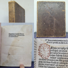 Load image into Gallery viewer, Repetitio Capituli. Omnis Utriusque sexus de poenitentiis et remissionibus, 1490