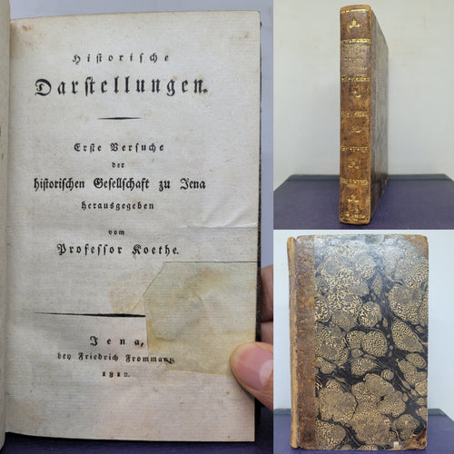 Historische Darstellungen: Erste Versuche Der Historischen Gesellschaft Zu Jena, 1812