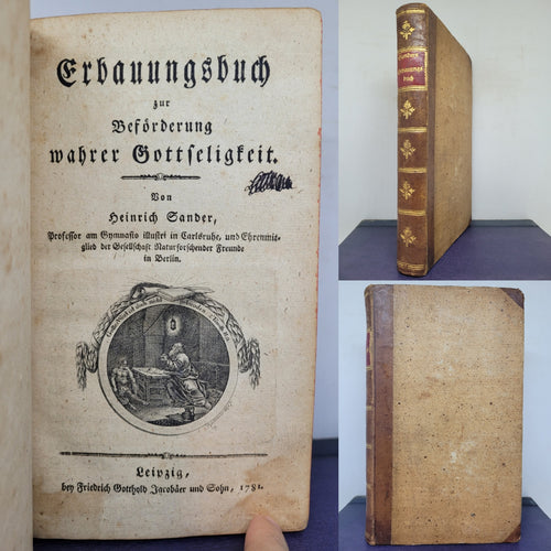 Erbauungsbuch zur Beförderung wahrer Gottseligkeit, 1781