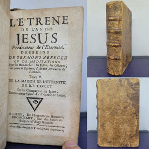 L'Etrene de l'an 1708 Jesus Predicateur de l'Eternite. De la Maison de l'Eternité, 1708. Volume V