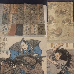 Seishi Jitsuden Iroha Bunko, Circa 1836-1872 (Late Edo-Meiji Era). A Near Complete Edition of The Tale of the 47 Ronin. 34 of 36 volumes