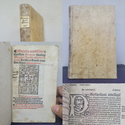 Moralia Acutissimi Clarissimi Doctoris Theologi Magistri Jacobi Almain, 1520